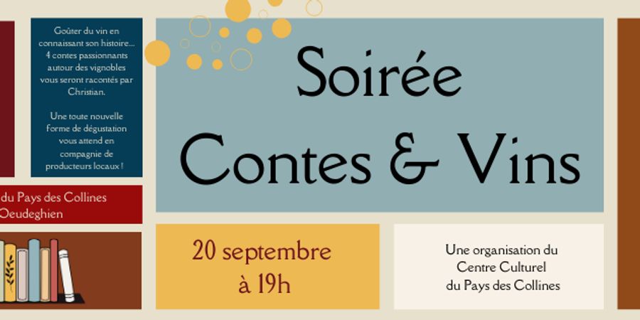 image - La soirée Contes & Vins 