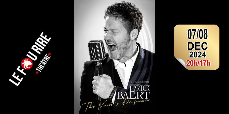 image - Erick Baert : The Voice's performer