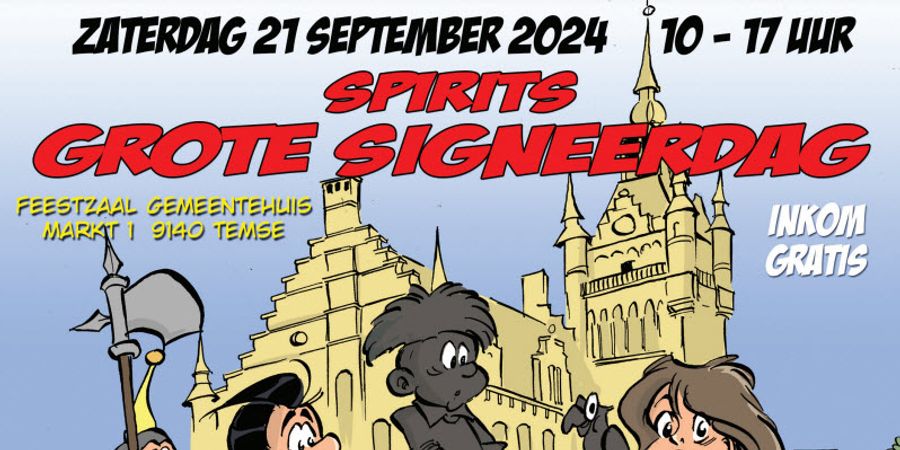 image - Spirits Derde Grote Signeerdag