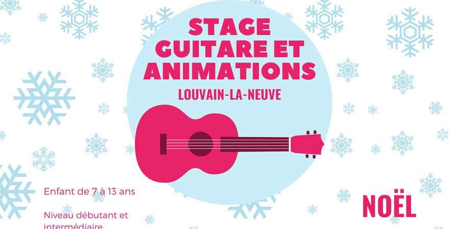 image - Stage de guitare et jeux