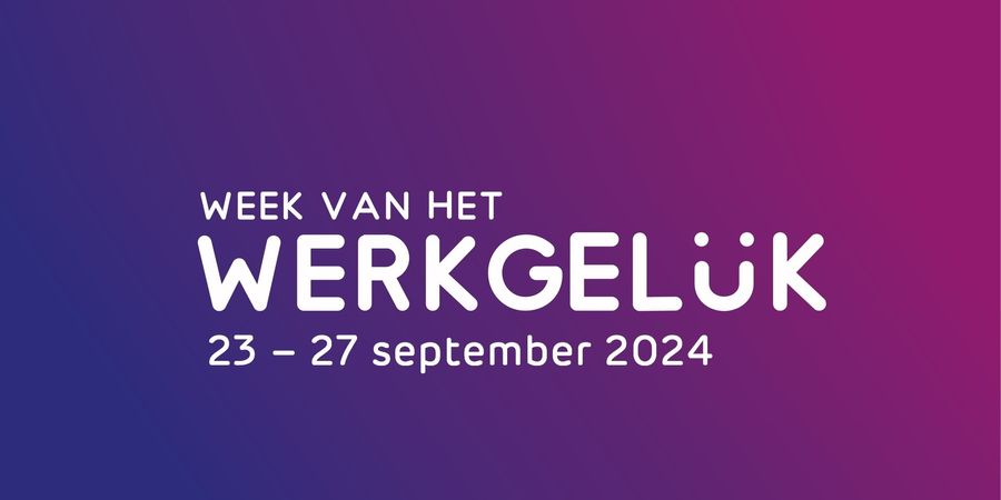 image - Week van het Werkgeluk