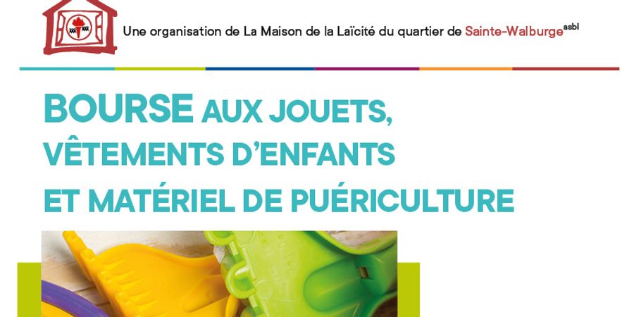 image - Bourse aux jouets, vêtements d’enfants et matériel de puériculture