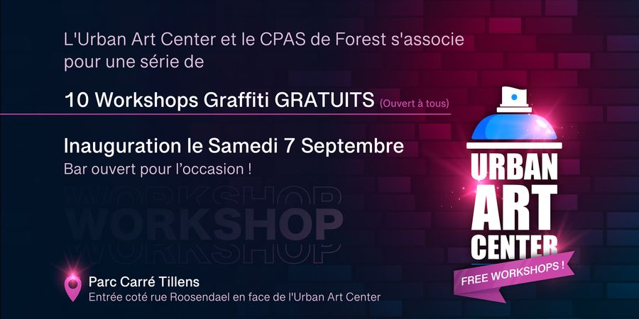 image - Workshop Graffiti | Gratuit 