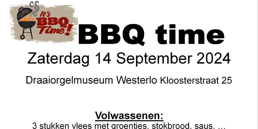 image - BBQ Orgelmuseum Westerlo