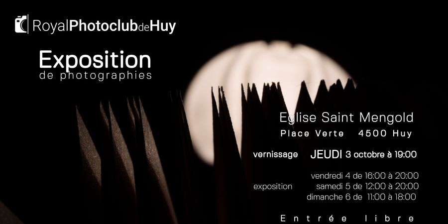 image - Exposition annuelle de Photographie du Royal Photo club de Huy