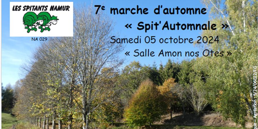 image - Herfstwandeling – De 7e Spit’Automnale