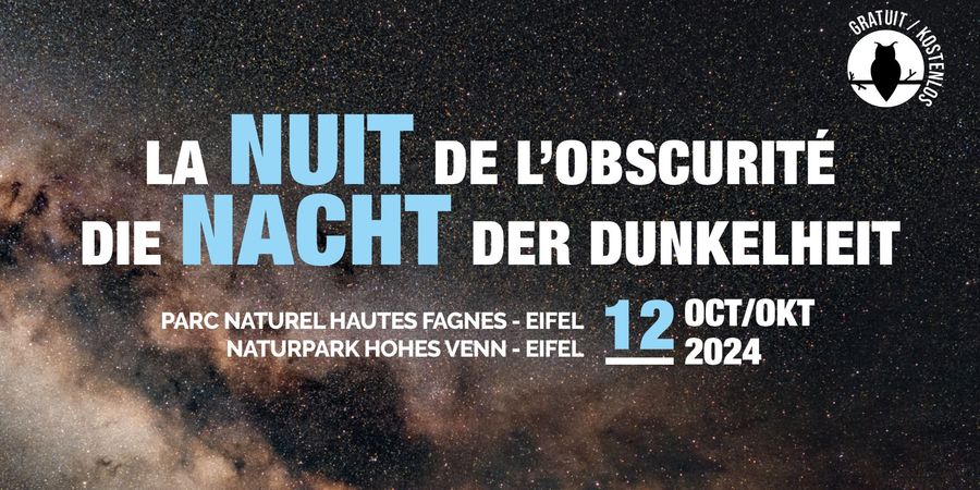 image - La Nuit de l'Obscurité Hautes Fagnes-Eifel