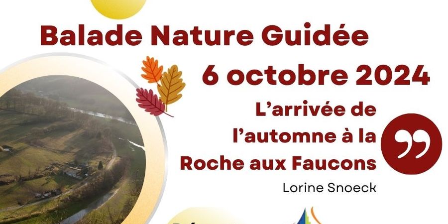 image - Balade Nature Guidée, L'arrivée de l'automne à la Roche aux Faucons