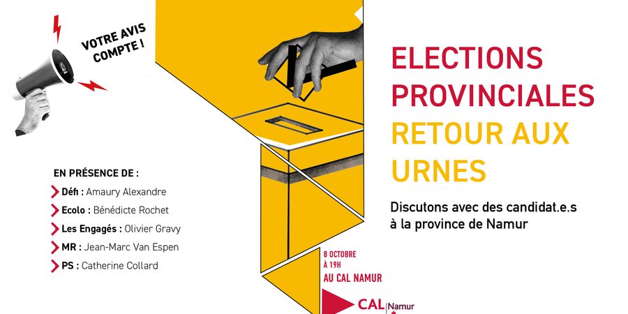 image - Débat : Elections provinciales - Retour aux urnes