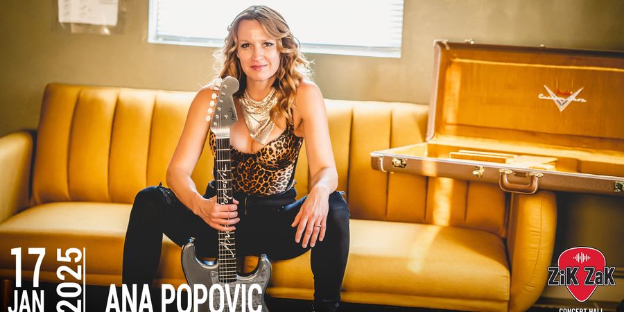 image - Ana Popovic en concert