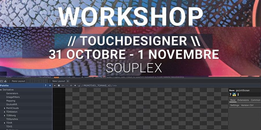 image - Initiation au logiciel TouchDesigner