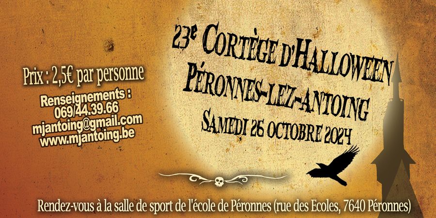 image - Halloween - Cortèges à Péronnes-Lez-Antoing - 23e édition