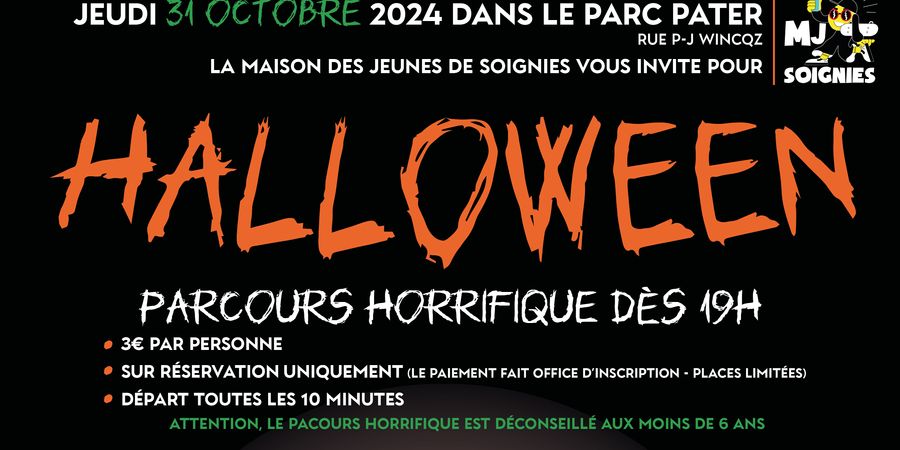 image - Halloween à la Maison des Jeunes de Soignies 2024