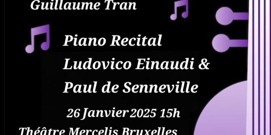 image - Piano Recital Ludovico Einaudi & Paul de Senneville