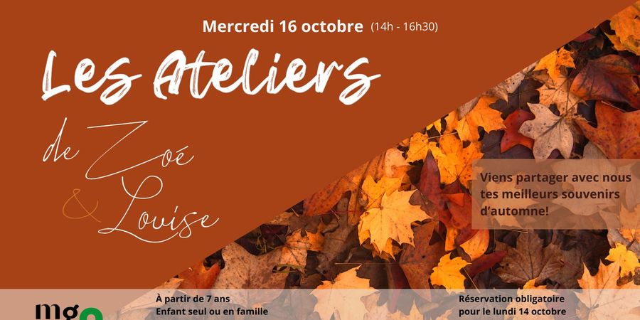 image - Atelier créatif d'automne