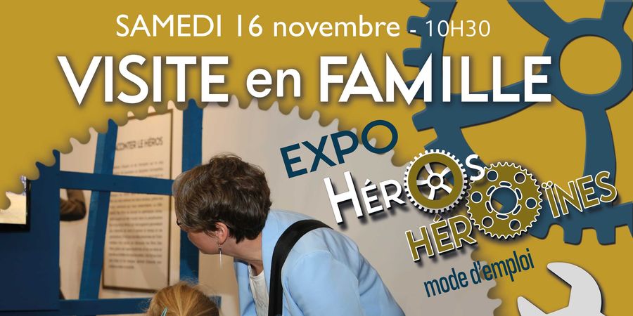 image - Visite guidée famille : Héros, Héroïnes : mode d’emploi