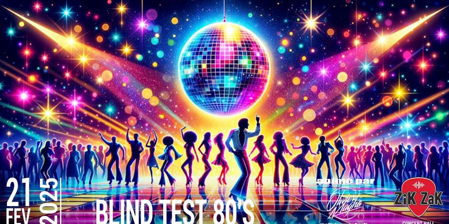 image - Blind Test Special 80's Olivier Maghe DJ