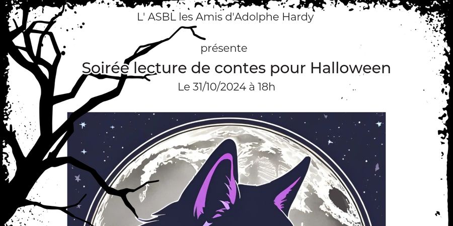 image - Soirée lecture de contes pour Halloween