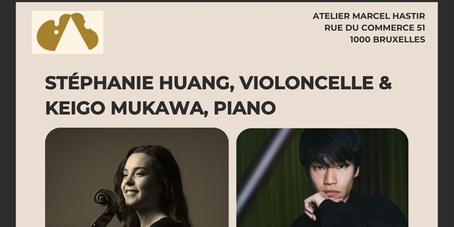 image - Stéphanie Huang, violoncelle & Keigo Mukawa, piano – oeuvres de Chopin, Arensky, Nadia Boulanger et 