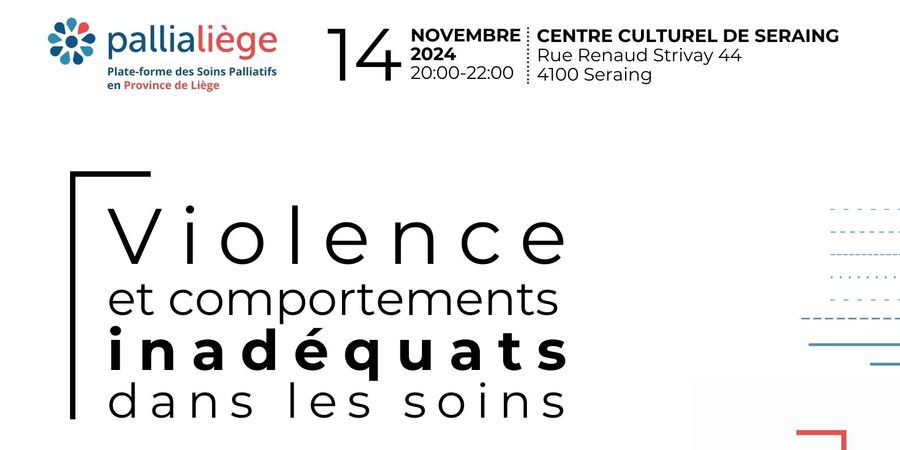 image - conférence : Violences et comportements inadéquats dans les soins : Comment en sortir ?