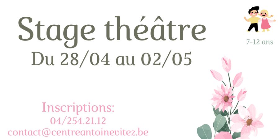 image - Stage théâtre enfants 