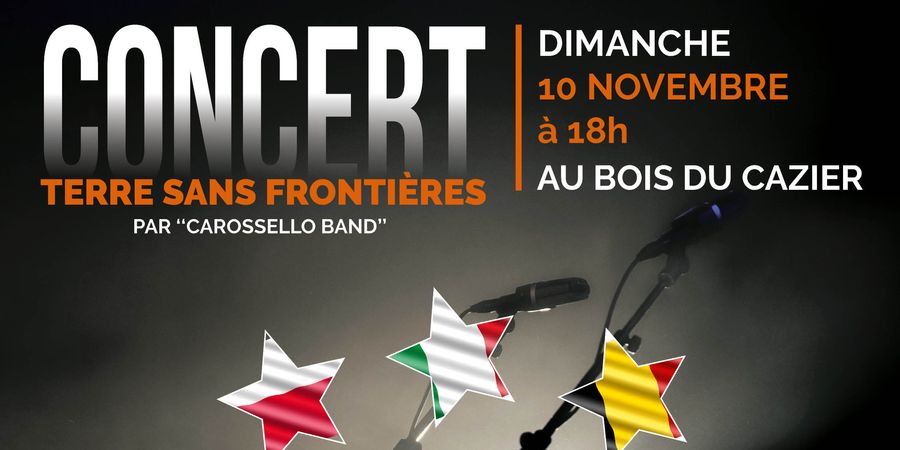 image - Concert “Terre sans frontières” par Carossello