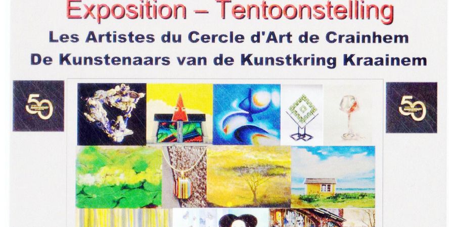 image - Artistes du Cercle d'Art de Crainhem fête ses 50 ans