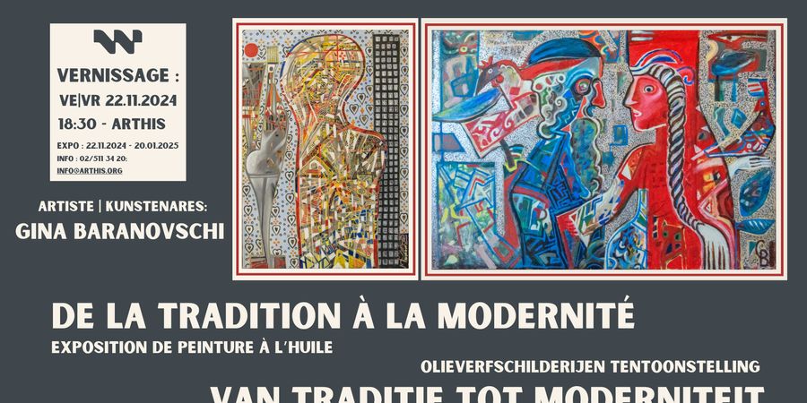 image - Olieverfschilderijen tentoonstelling: Van traditie tot moderniteit