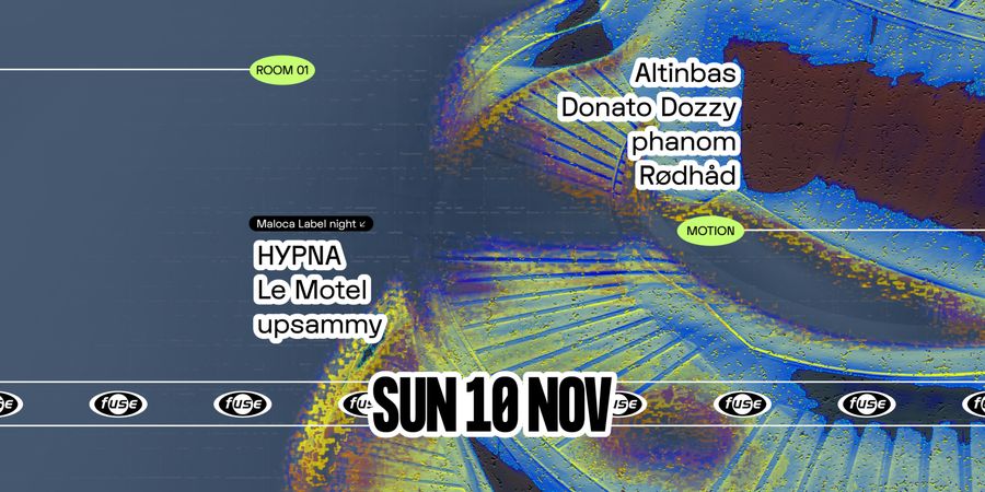 image - Fuse presents: Donato Dozzy, Rødhåd & upsammy