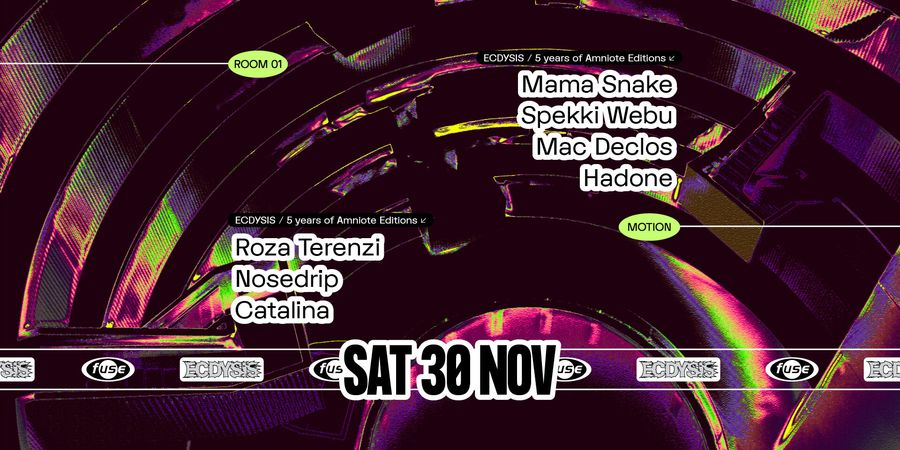 image - Fuse presents: Mama Snake, Spekki Webu, Mac Declos & Roza Terenzi