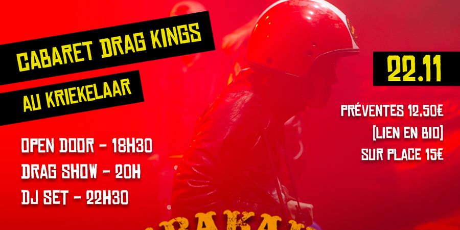 image - Show Drag King + DJ Set 90's : Les Barakakings + Disket