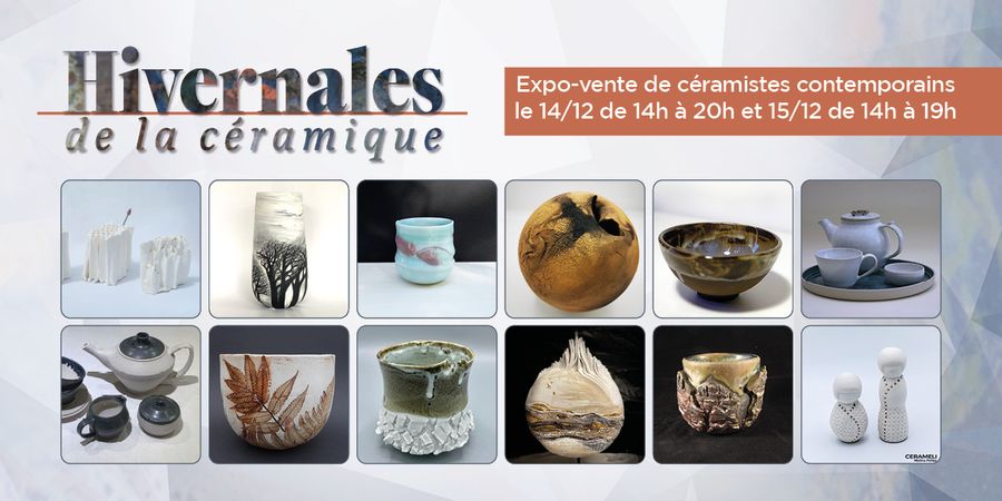 image - Hivernales de la céramique : exposition-vente de céramique contemporaine