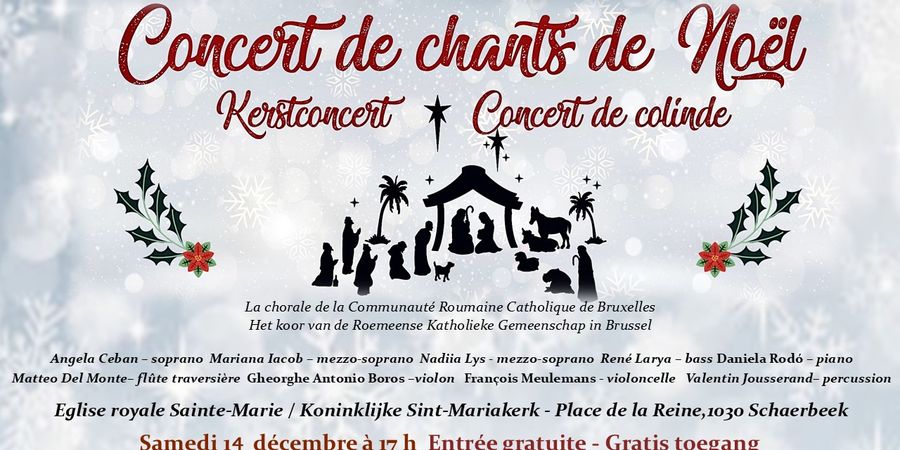 image - Concert de chants de Noël