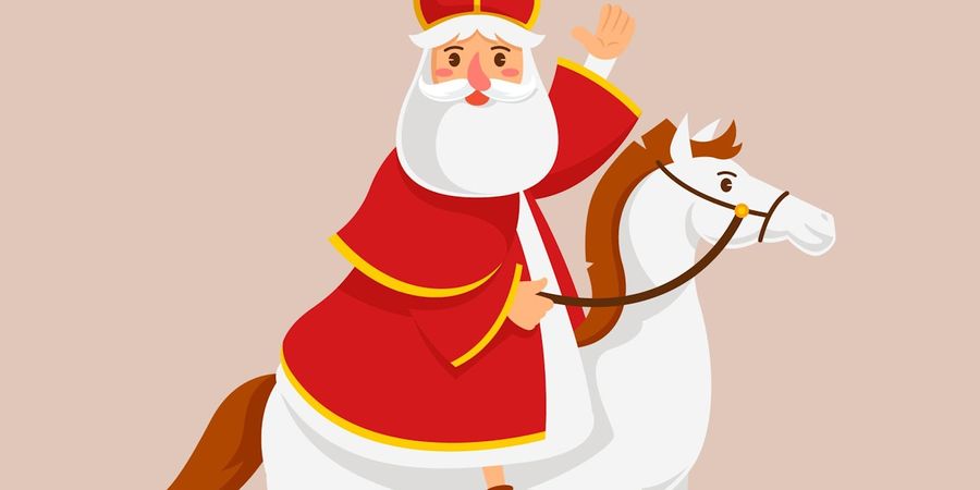 image - Sinterklaas op de markt te Kortenberg