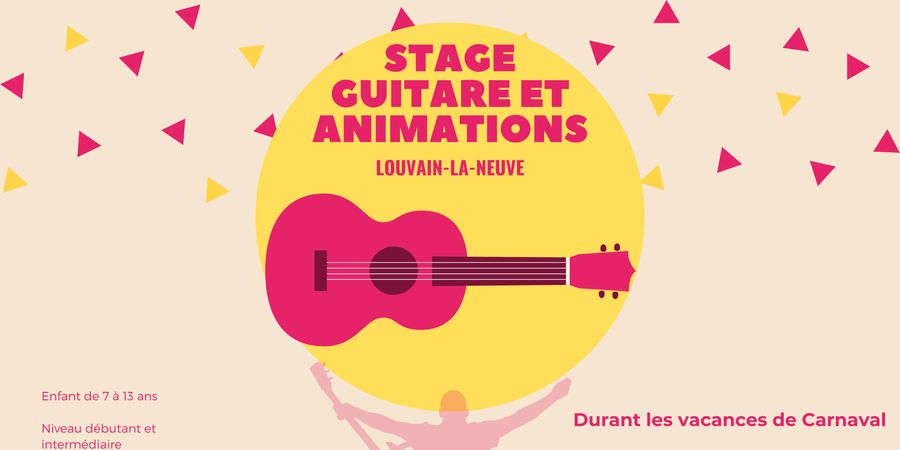 image - Stage guitare et jeux