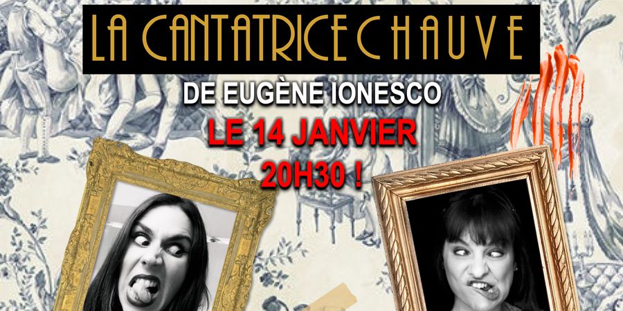 image - La Cantatrice Chauve d'Eugène Ionesco