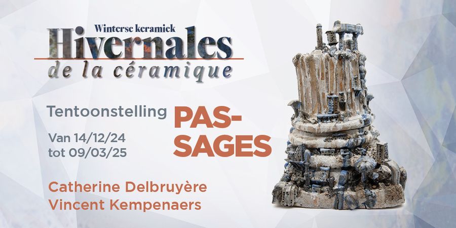 image - Hivernales de la céramique: expo PAS-SAGES