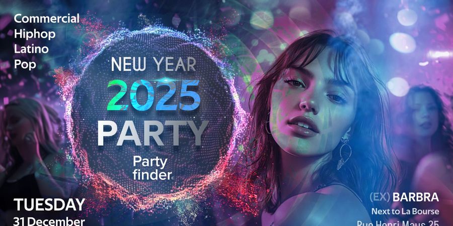 image - New Year's Eve 2025 | By PartyFinder | Ex-Barbra Brussels - 31/12