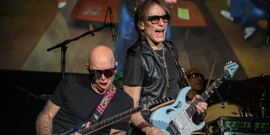 image - SatchVai Band featuring Joe Satriani and Steve Vai