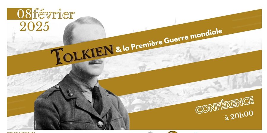 image - Conférence à la bibliothèque d'Athus | Tolkien et la Première Guerre mondiale