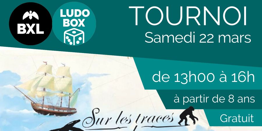 image - Tournoi : sur les traces de Darwin