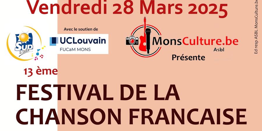 image - Festival de chanson française Mons