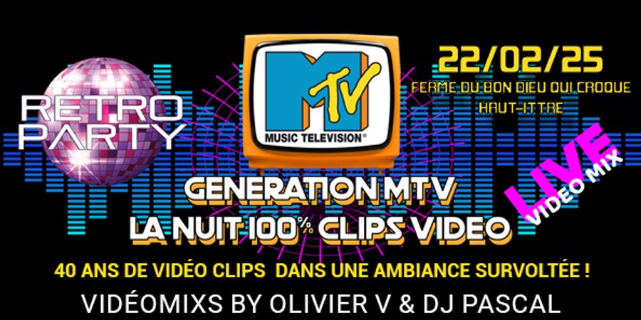 image - Rétro Party - Génération MTV