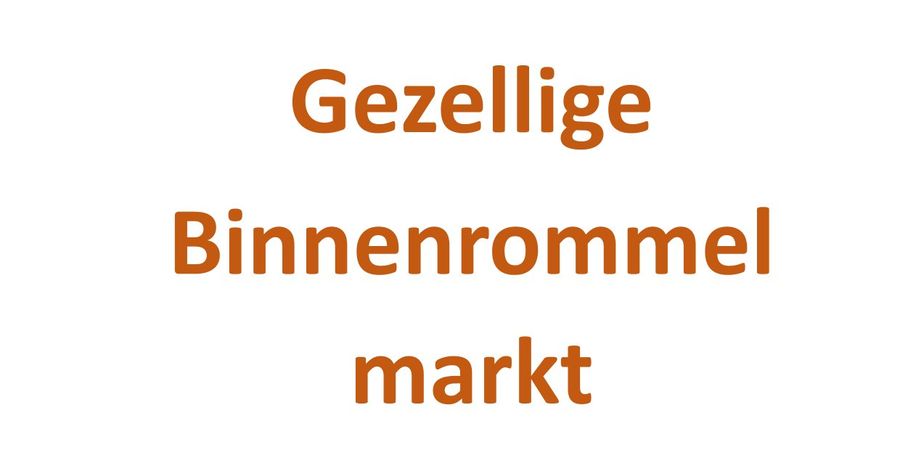 image - Gezellige Maandelijkse binnen rommelmarkt