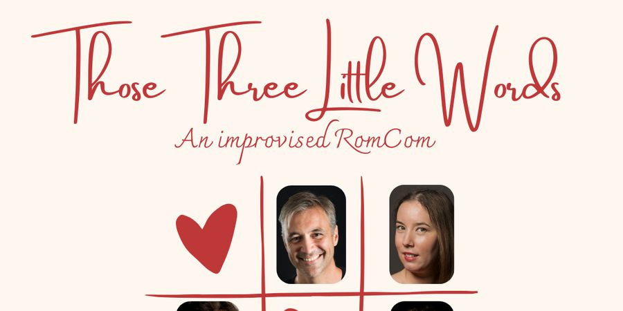 image - “Those three little words”