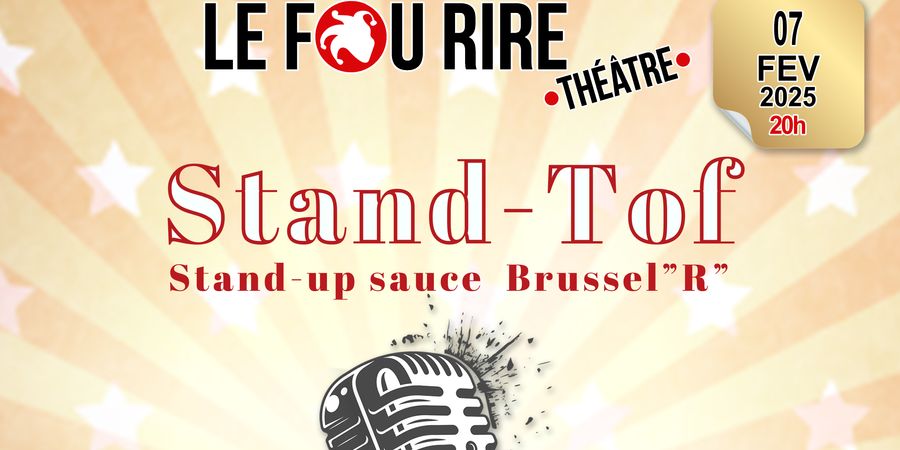 image - Stand-tof : du stand-up sauce Brussel 