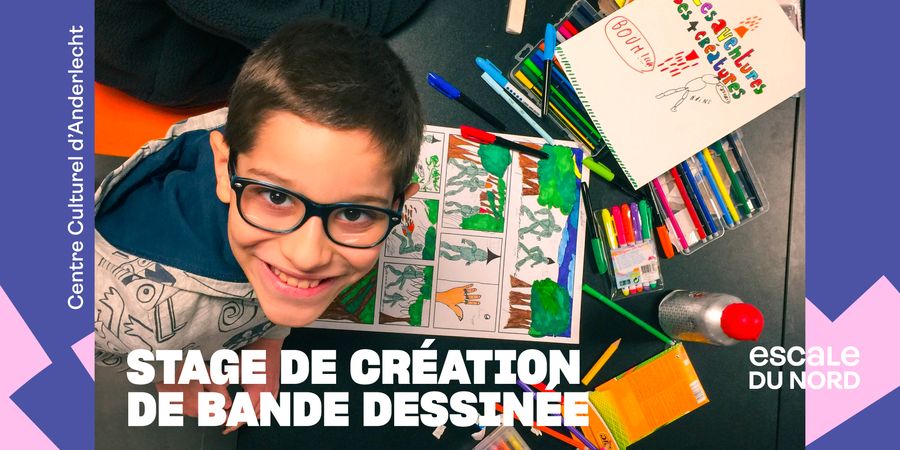 image - Stage de création de bande dessinée