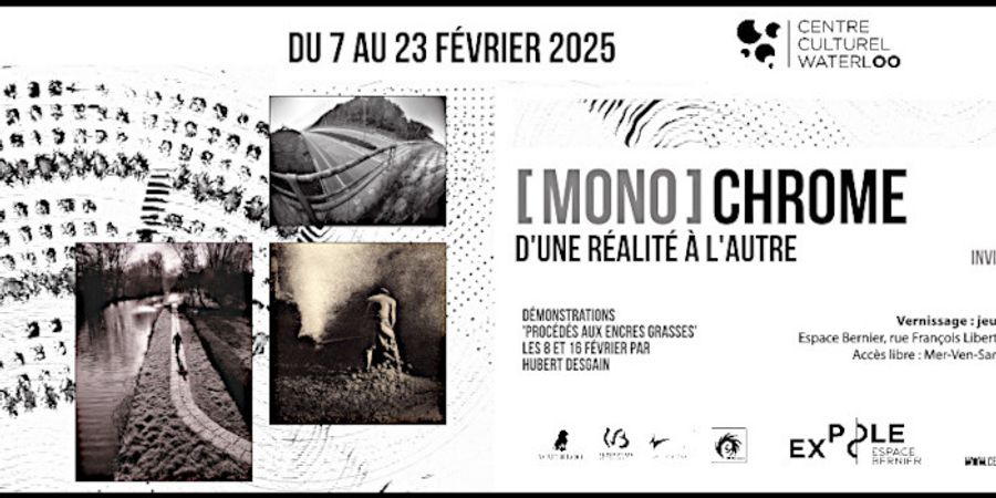 image - EXPO : Monochrome: d'une réalité à l'autre