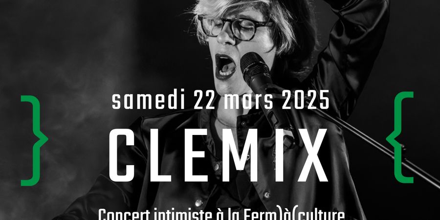 image - Clemix en concert intimiste (+ repas)