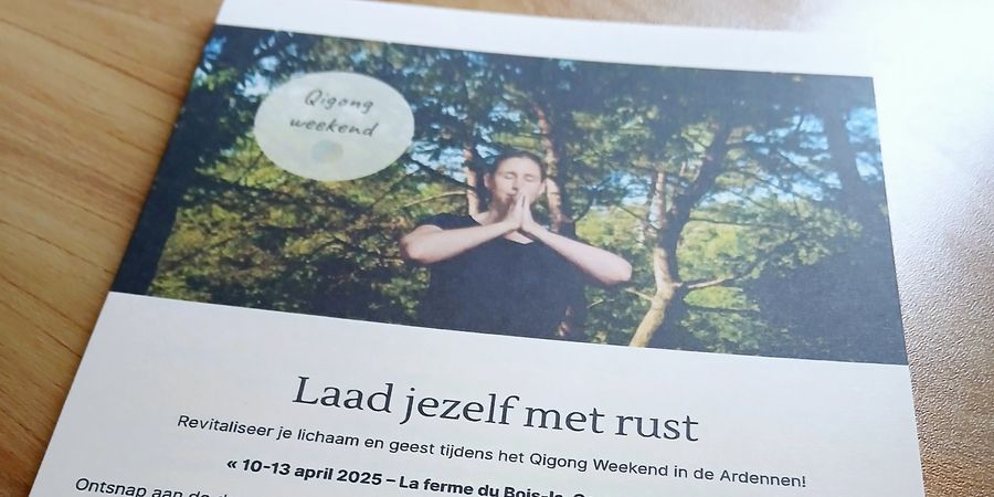 image - Qigong weekend in de Ardennen